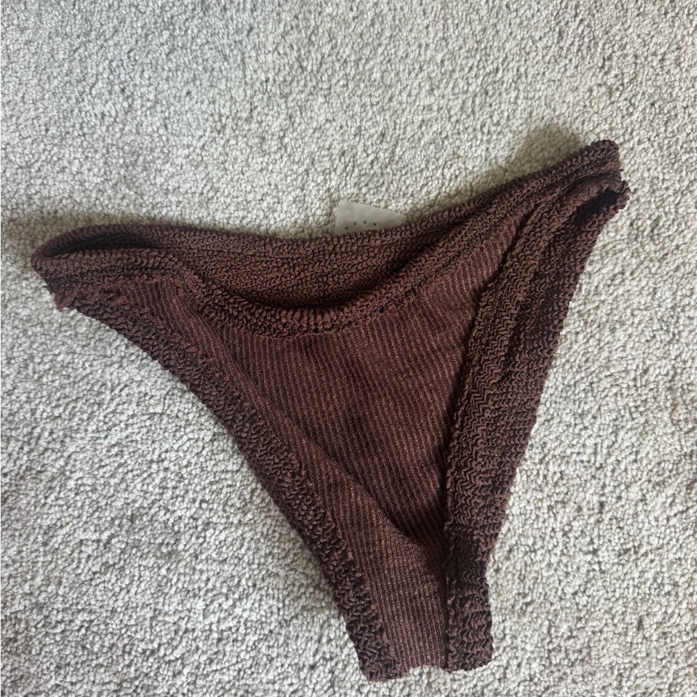 Brown Hunza G One Size Bikini (Gigi) - Picture 6 of 9